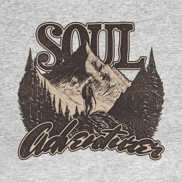 Vintage Retro Soul Adventurer by metamorfatic